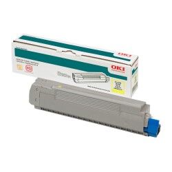 OKI MC873-MC883 10.000 Sayfa Yellow Sarı Toner 45862814 - OKI