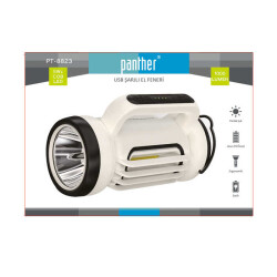 PANTHER PT-8823 USB ŞARJLI EL FENERİ - 6