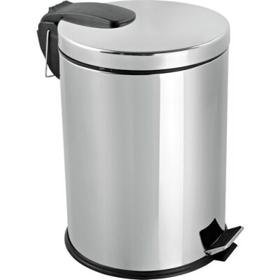 PASLANMAZ ÇÖP KOVASI PEDALLI 30 LT + - 1