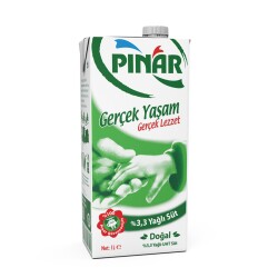 PINAR TAM YAĞLI SÜT 1 LT + - 