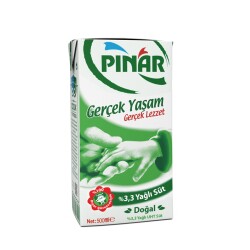 PINAR TAM YAĞLI SÜT 500 ML - 