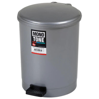 PLASTİK PEDALLI ÇÖP KOVASI 12 LT - 1