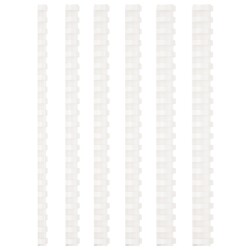 PLASTİK SPİRAL BEYAZ 12MM 100'LÜ - 
