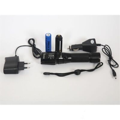 Polıce PS-46 CREE T6 LEDLİ ŞARJLI El Feneri - 1