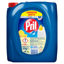PRİL BULAŞIK SABUNU 4 LT LİMON + - 