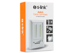 S-link SL-8700 Kademe Ayarlı Led 3-AAA Pilli Gece Lambası - 2