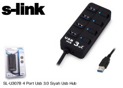 S-link SL-U308 4 Port Usb 3.0 Usb Hub - S-LİNK