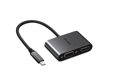 S-link Swapp SW-U516 4K@30Hz TypeC to HDMI + VGA Adaptör - 1