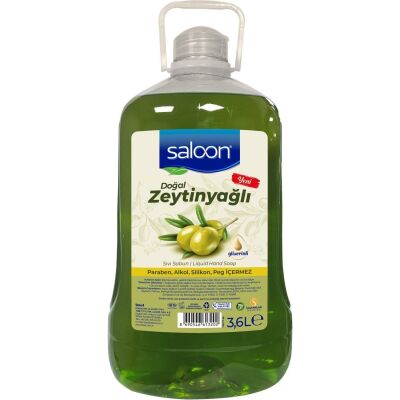 SALOON ZEYTİNYAĞLI SIVI SABUN 3,6 LT - 1