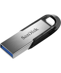 Sandisk SDCZ73-128G-G46 128GB Ultra Flair Metal 3.0 USB Flash Bellek Black - 1