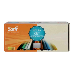 SARFF 10mm SIRTLIK ŞEFFAF - 100ADET - 2