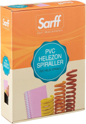 SARFF 12MM 4:1 ŞEFFAF HELEZON SPİRAL KUTU - 100ADET - SARFF