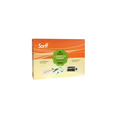 SARFF 150MIC LAMİNASYON FİLMLERİ - A5(216X155MM) - 100ADET - 2
