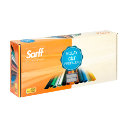 SARFF 6mm SIRTLIK ŞEFFAF - 100ADET - SARFF
