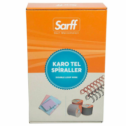 SARFF 9/16 BEYAZ KAROTEL KUTU - 50ADET - 3