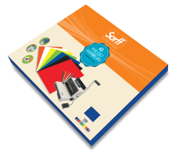 SARFF A3 OPAK LACİVERT PVC CİLT KAPAKLARI - 100ADET - SARFF