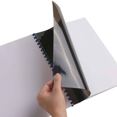 SARFF A4 OPAK SİYAH PVC CİLT KAPAKLARI - 100ADET - 5
