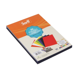SARFF A4 ŞEFFAF PVC CİLT KAPAKLARI - 100ADET - 3