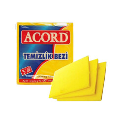 SOFTTEX-ACORD TEMİZLİK BEZİ 3 LÜ - 