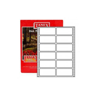 TANEX ETİKET TW-3577 35X77 - 1