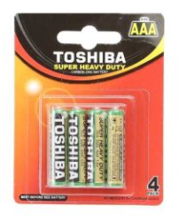Toshiba R03UG Bls. 4'lü - Toshiba