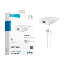 TTEC 2SCS20MB ŞARJ CİHAZI+MIC.USB KABLO - 1