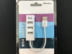 Tx ACUSB24W 4Port Usb Hub Beyaz 2.0 480Mbps (0,11cm Kablo Uzunluğu) - TX