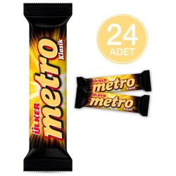 ÜLKER METRO ÇİKOLATA 24*36GR - 