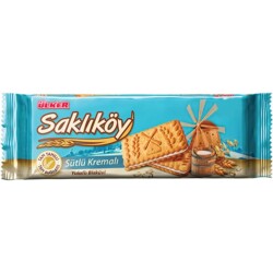 ÜLKER SAKLIKÖY SÜTLÜ KREMALI 100 GR X 12'Lİ - 