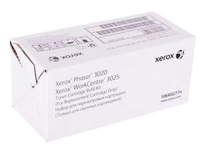 Xerox 106R02774 Phaser 3020-3025 Tnr Refill Kit 1500syf Toner TozuXerox Phaser - 1
